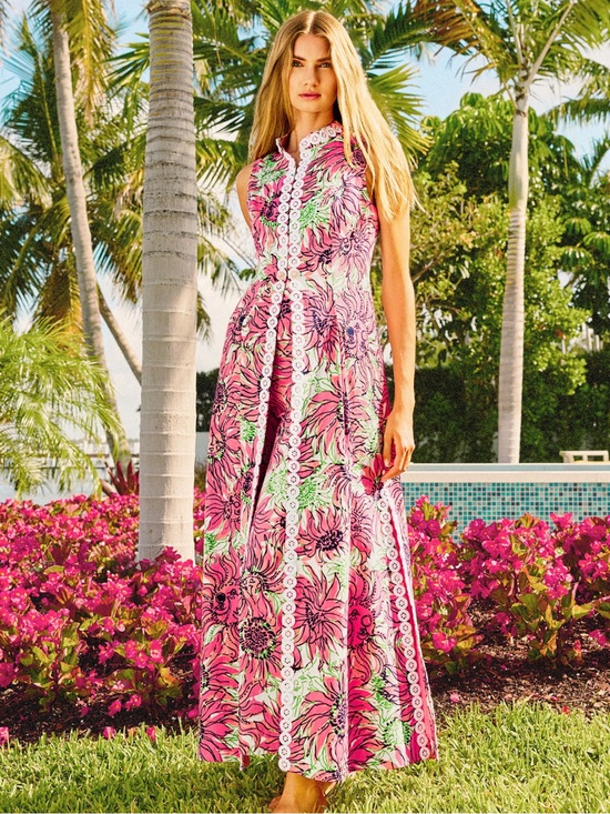 Lilly Pulitzer Dresses & Skirts - NWT Lilly Pulitzer Shine Your Bright 3-Piece Set Duster Top Pant 6/8